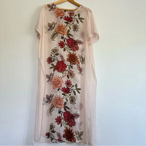Vince Camuto Floral Tunic Beach coverup